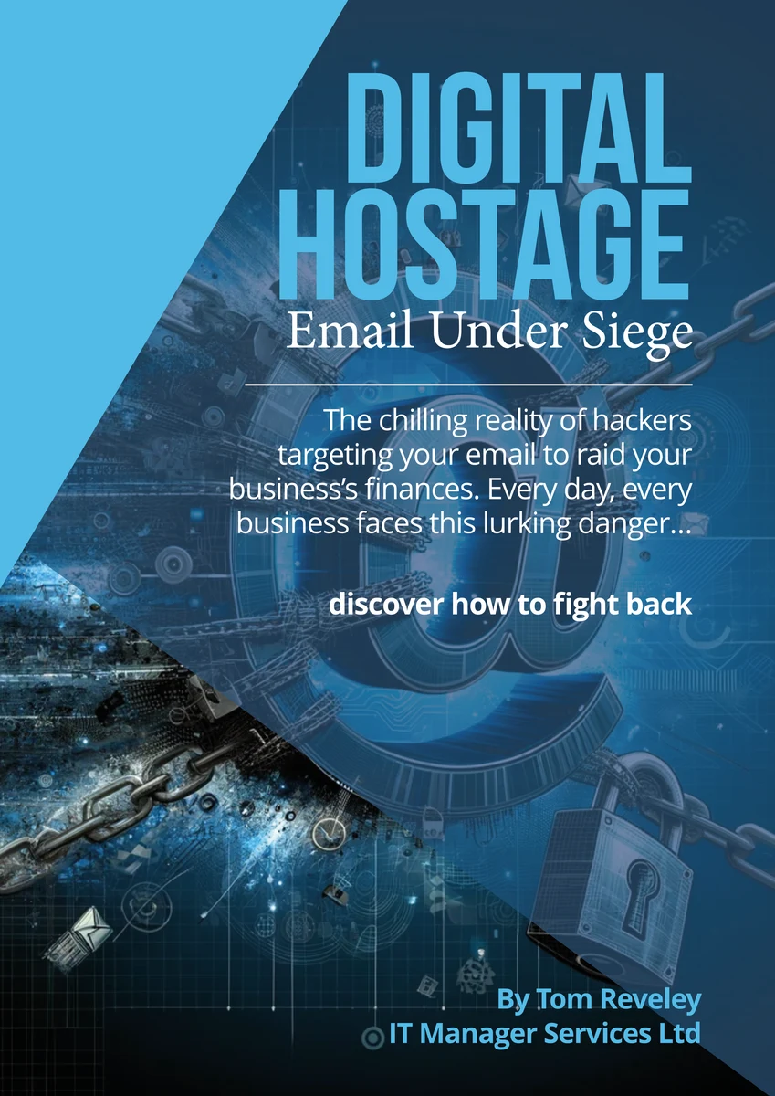 Cover of Digital Hostage: Email Under Siege by Tom Reveley